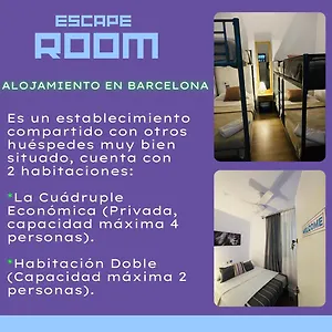 Habitación en casa particular Meridian, Barcelona
